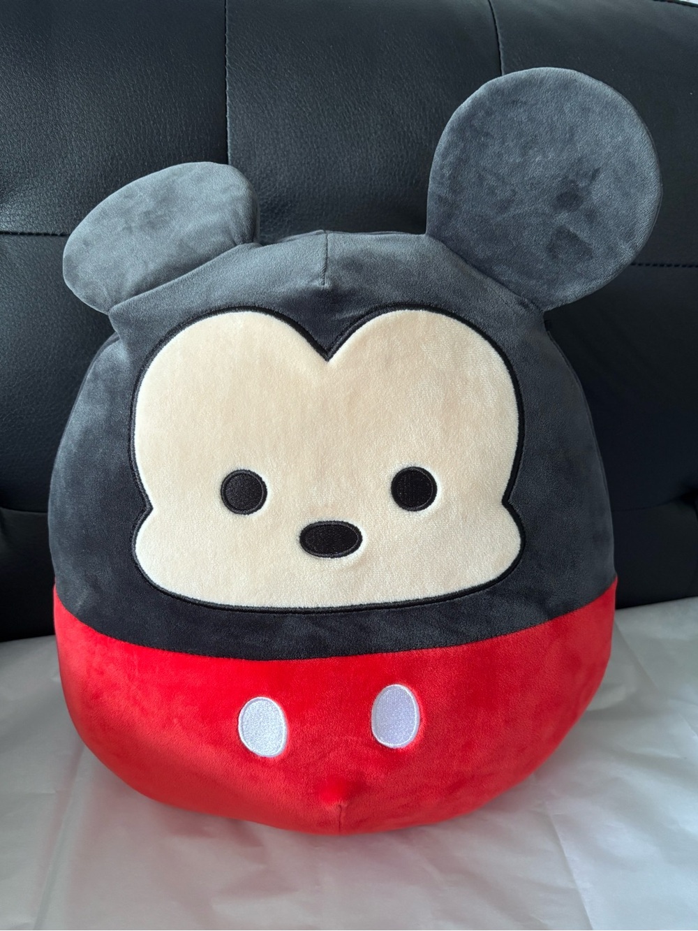 2/$20 Squishmallows Plush Mickey-Inspired - Gray, Red, Cream